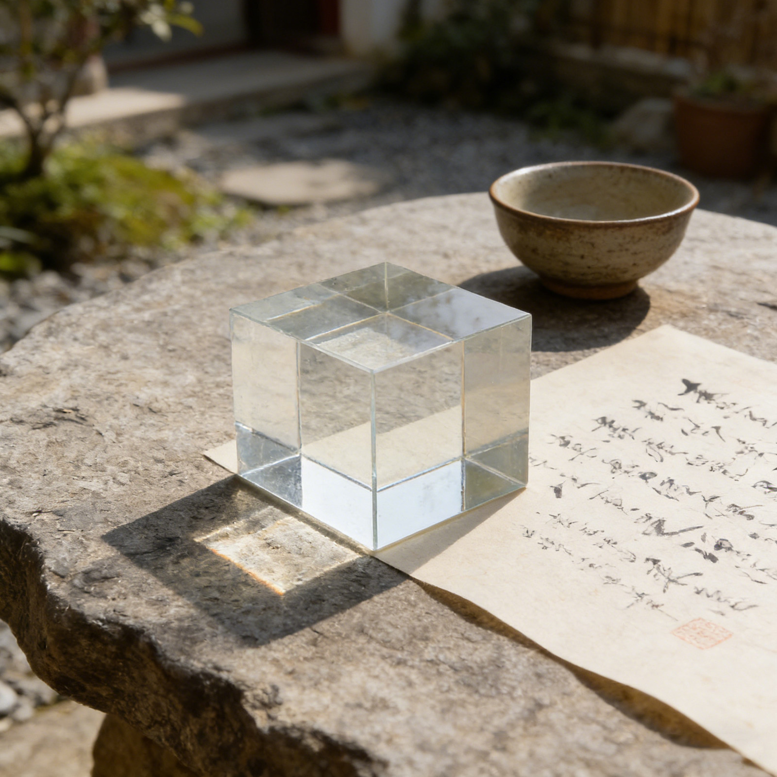 Kwadratowy, przezroczysty, cię – Paper Weight Crystal recenzja i cena