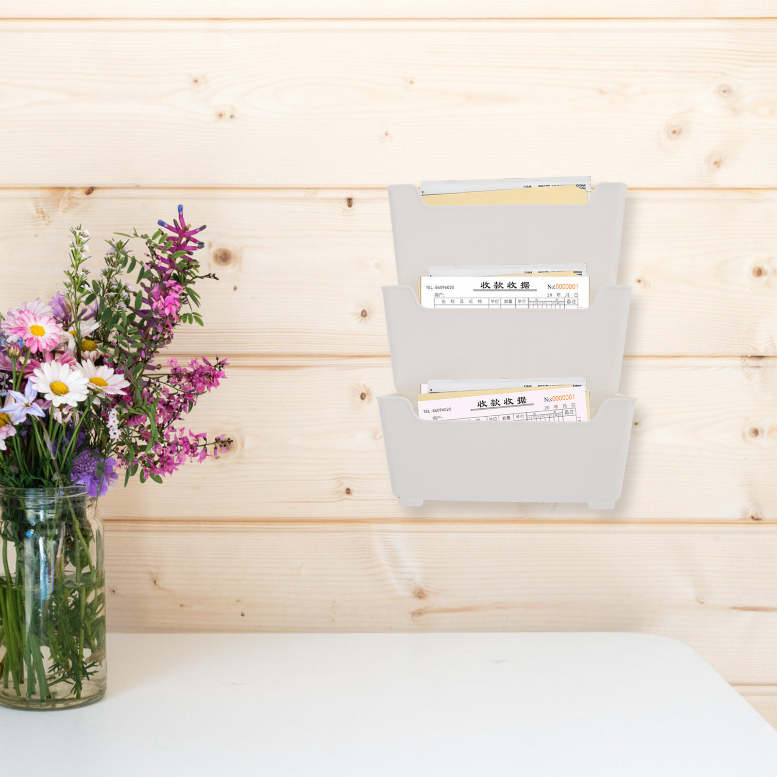 1 zestaw przezroczystych, plas – Magazine Holder Rack recenzja i cena