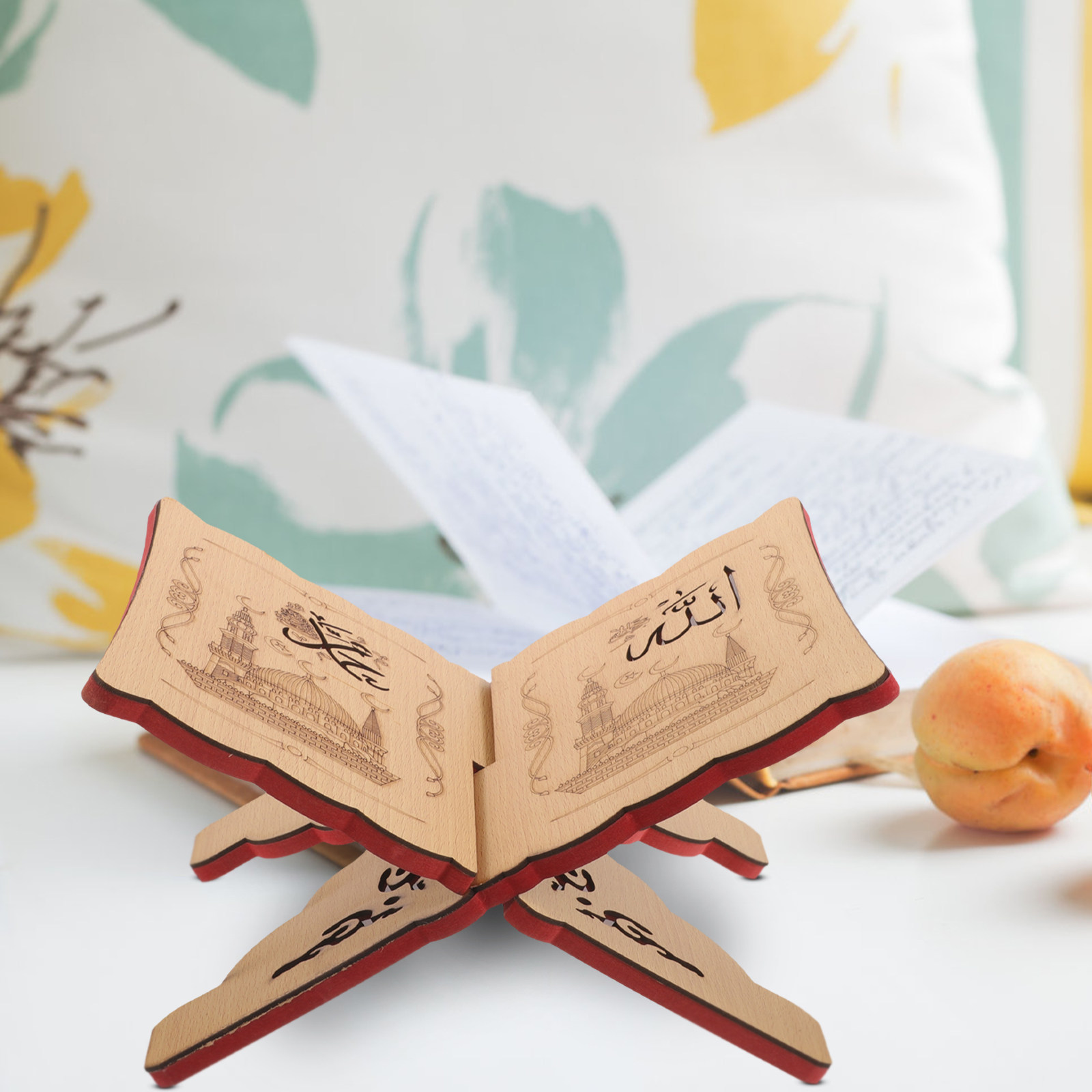Drewniany stojak na Koran, wie – Magazine Holder Rack recenzja i cena